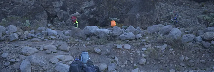 Barranco Camp â€“ Karanga Camp 